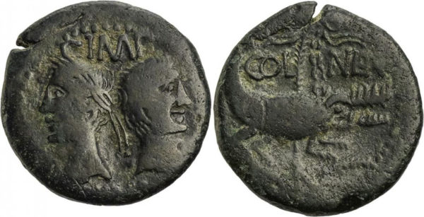 Roman Provincial, Augustus, As