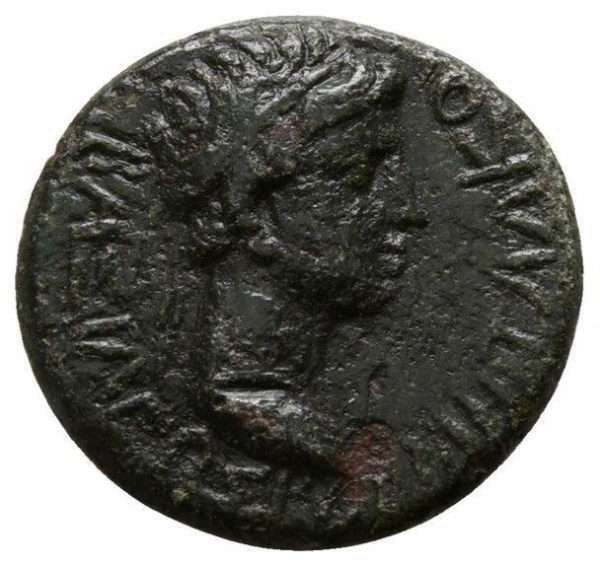 Roman Provincial, Augustus & Rhoemetalkes I, AE - Rev