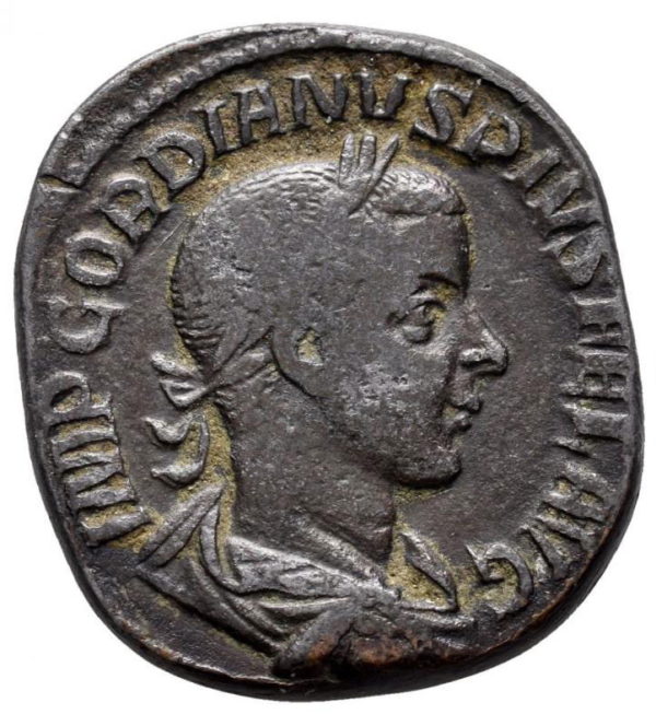 Roman Imperial, Gordian III, Sestertius - Obv
