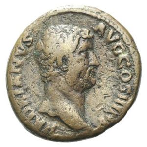 Roman Imperial, Hadrian, As - Obv