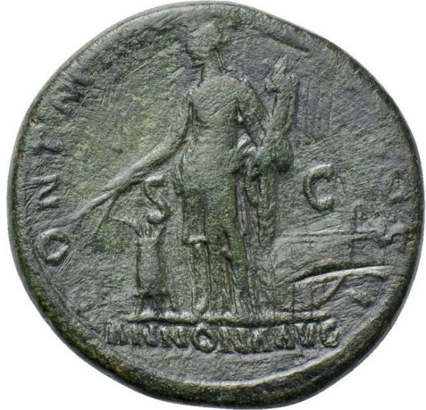 Roman Imperial, Hadrian, Dupondius - Rev