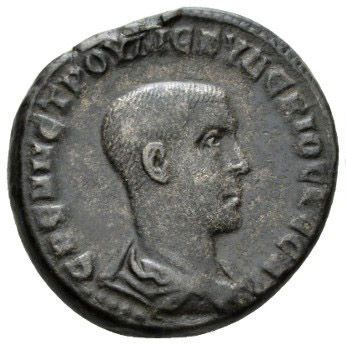 Roman Provincial, Herennius Etruscus, Tetradrachm - Obv