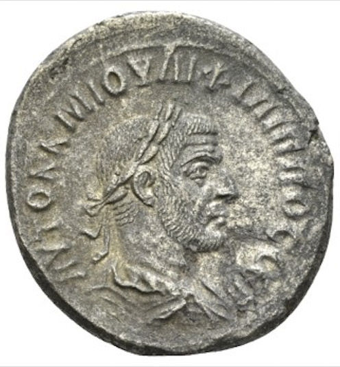 Roman Provincial, Philip I, Tetradrachm - Obv