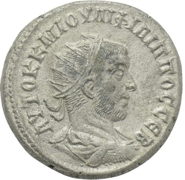 Roman Provincial, Philip I, Tetradrachm - Obv