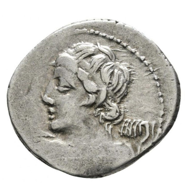 Roman Republican, C. Licinius, Denarius - Obv