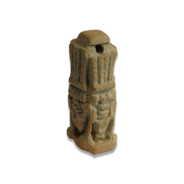 Egyptian four-sided Bes amulet