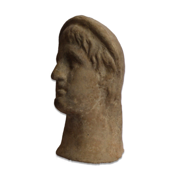 Etruscan votive male head