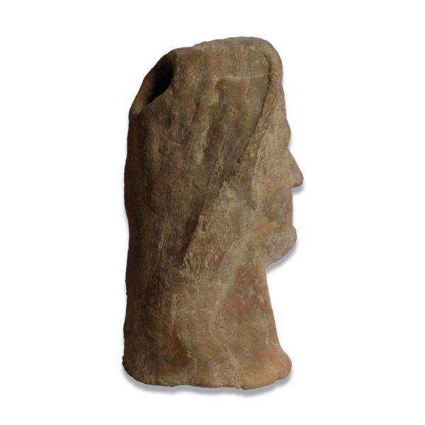 Etruscan votive male head