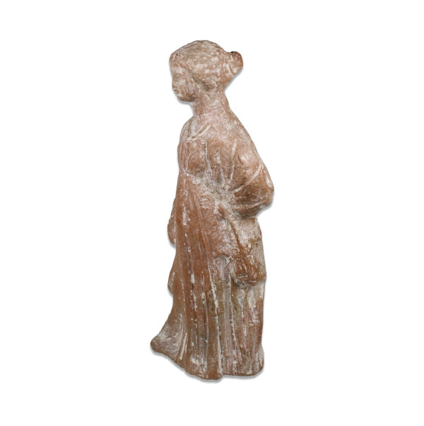 Greek statuette of a standing woman