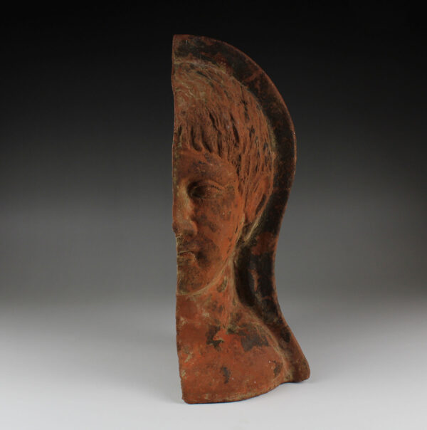 Etruscan votive half-head