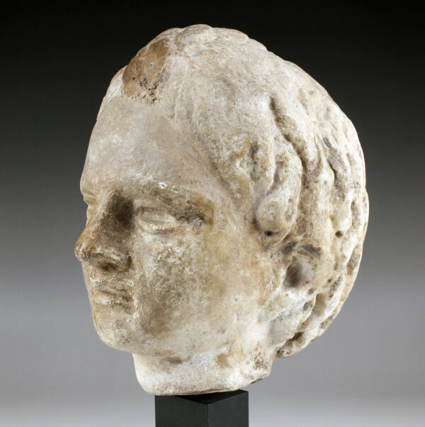 Roman head of Eros