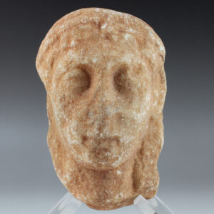 Greek head of a young