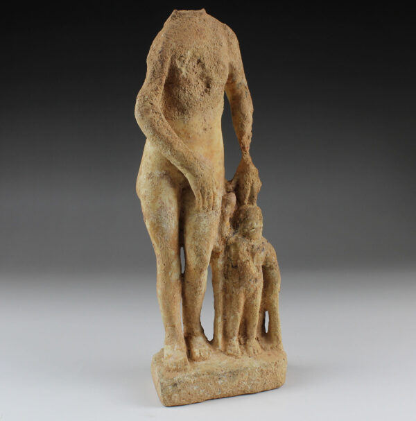 Roman statue of Aphrodite / Venus with Eros