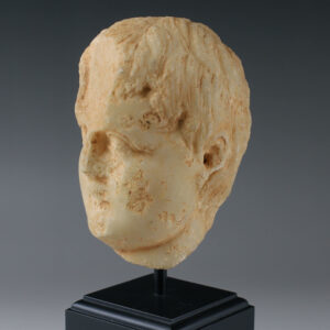 Roman head of a young
