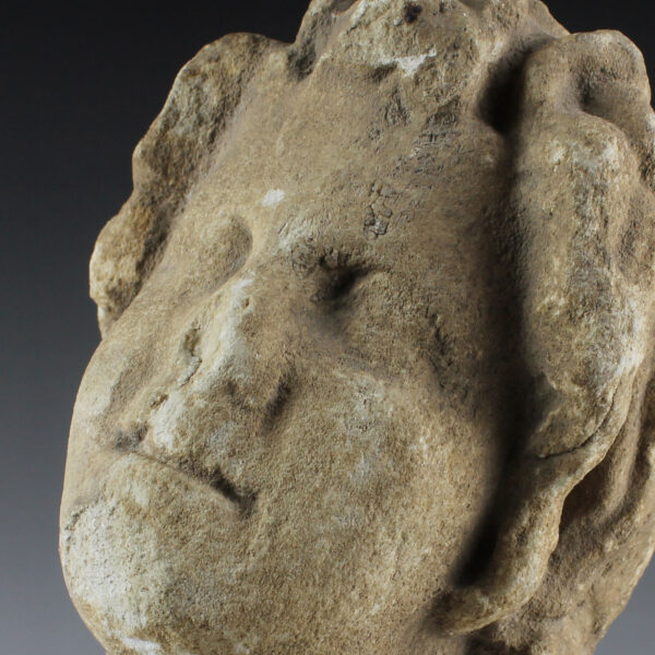 Roman head of satyr