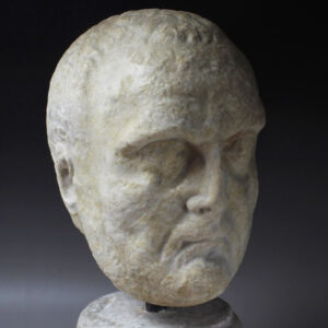 Roman portrait head of a Patrician