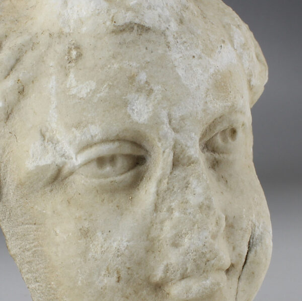 Roman head of a boy