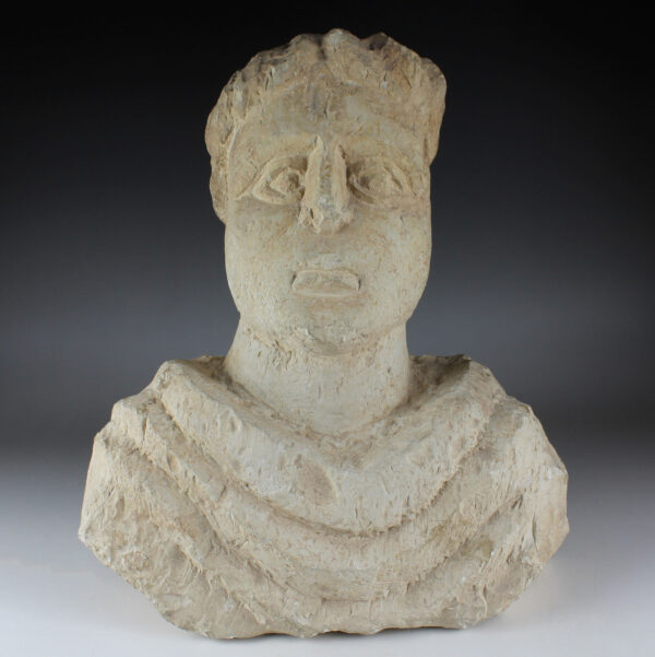 Roman funerary bust of a man