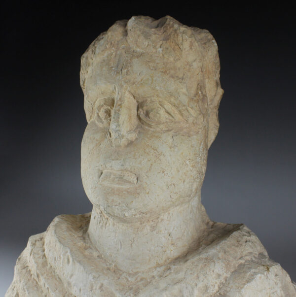 Roman funerary bust of a man