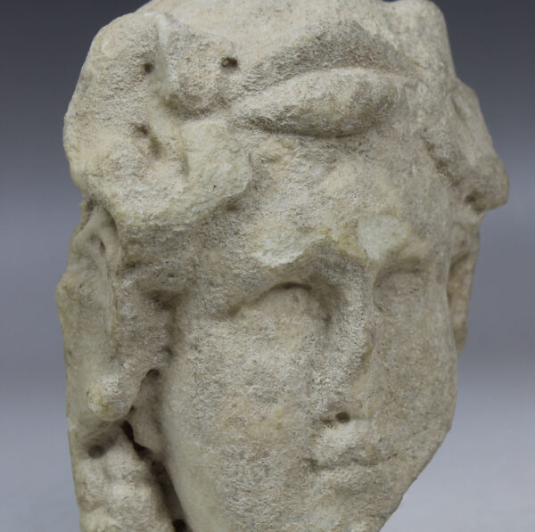 Roman fragmentary herm of youthful Bacchus / Dionysos