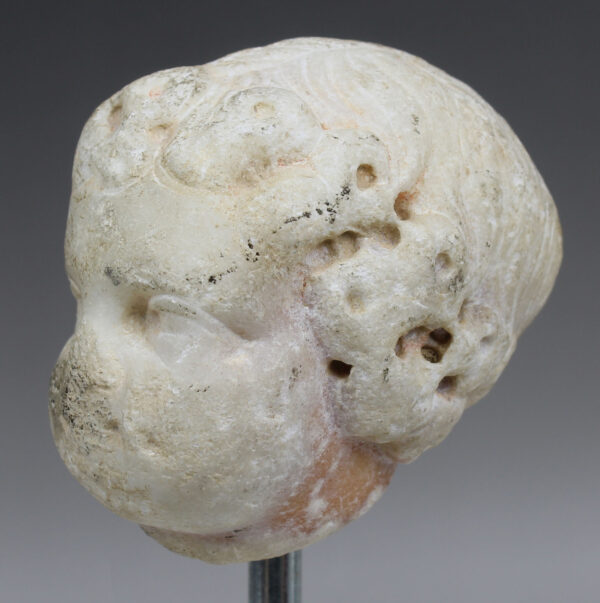Roman head of a child