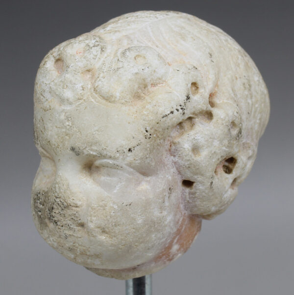 Roman head of a child