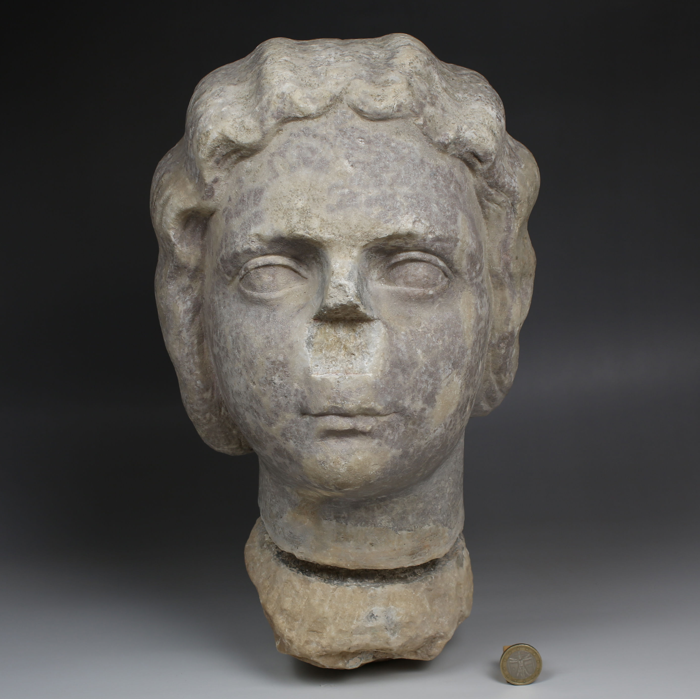 Roman head of a woman / Portrait of a princess or an empress, Type Hanovre-Palazzo Corsini Roman head of a woman / Portrait of a princess or an empress, Type Hanovre-Palazzo Corsini