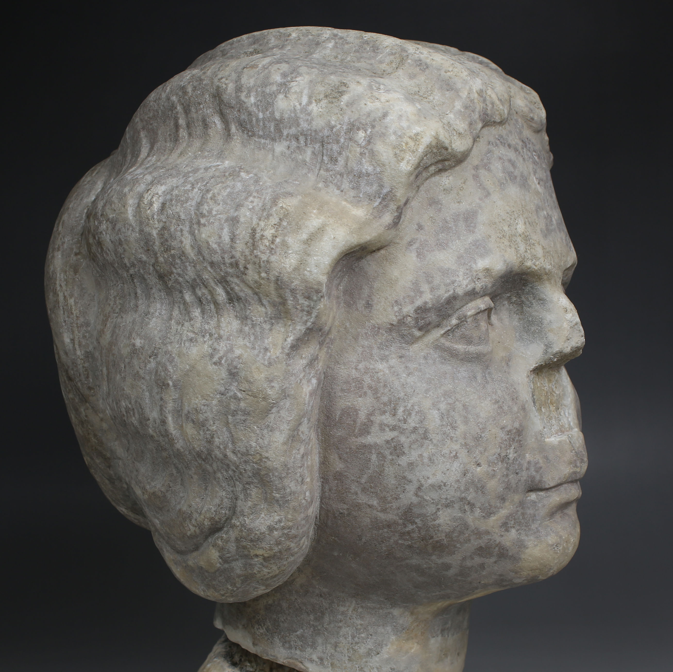 Roman head of a woman / Portrait of a princess or an empress, Type Hanovre-Palazzo Corsini Roman head of a woman / Portrait of a princess or an empress, Type Hanovre-Palazzo Corsini