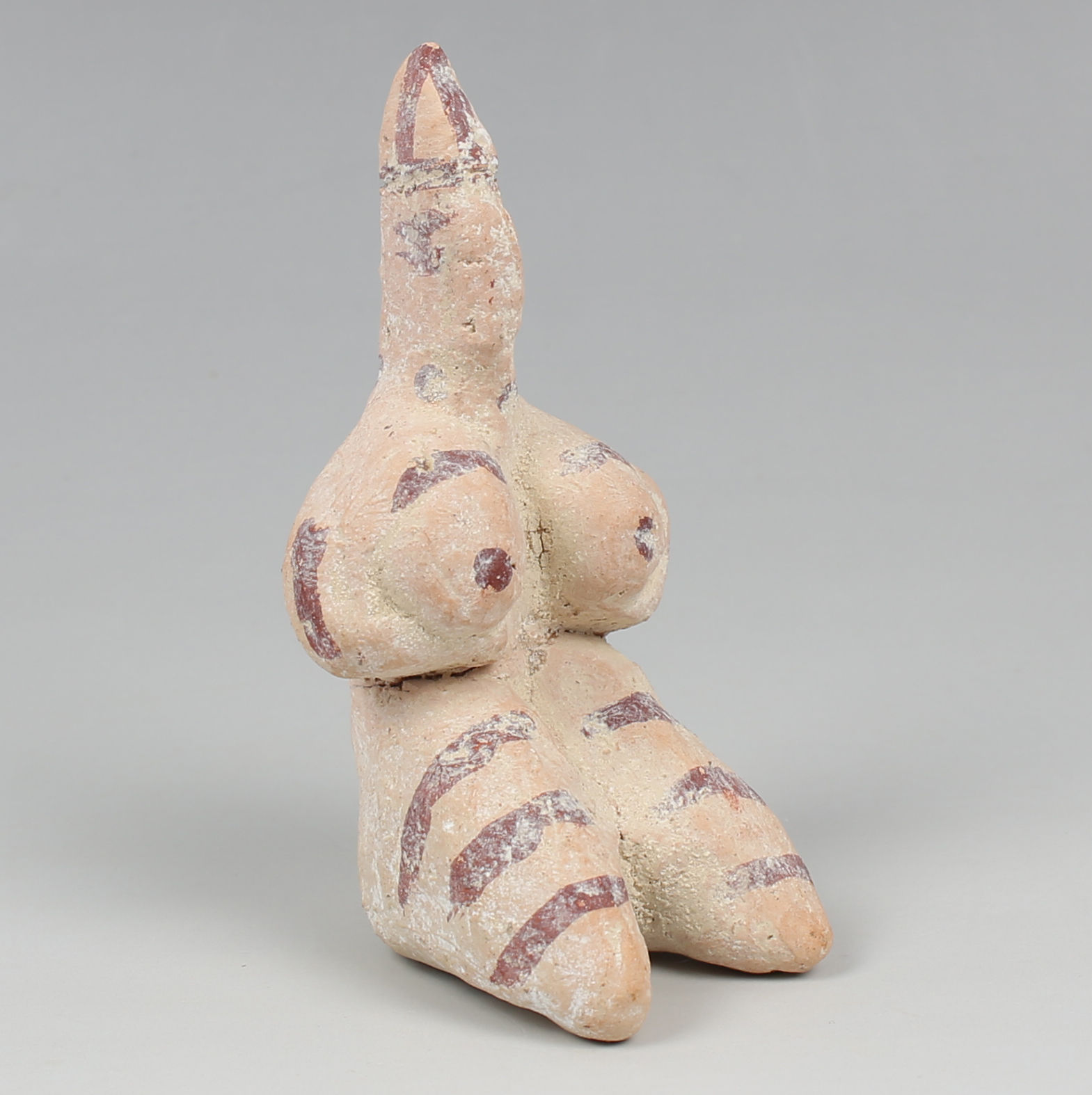 Chalcolithic Tell Halaf pottery fertility figurine idol 2-5