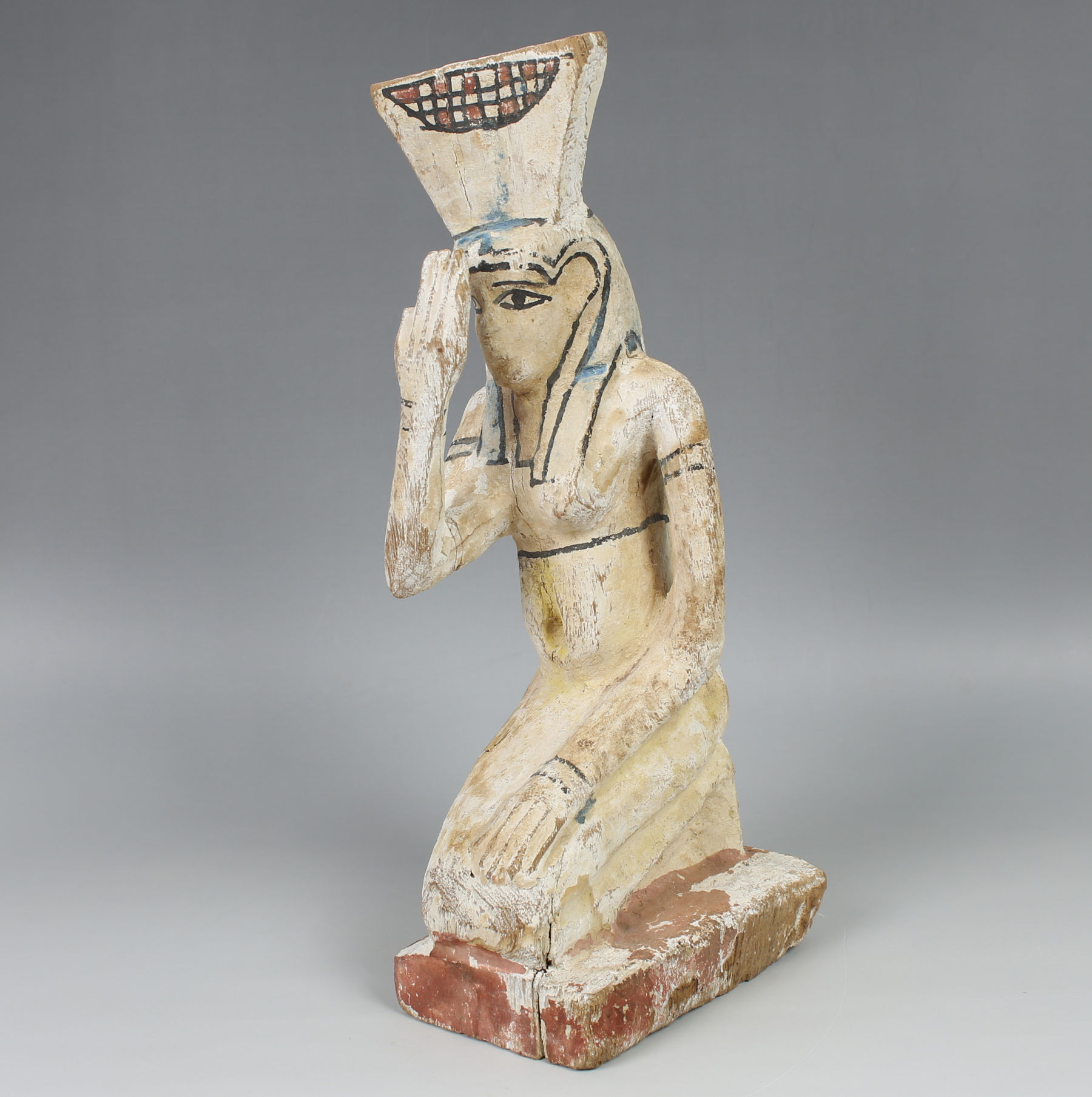 Egyptian statuette of mourning Nephthys Egyptian statuette of mourning Nephthys