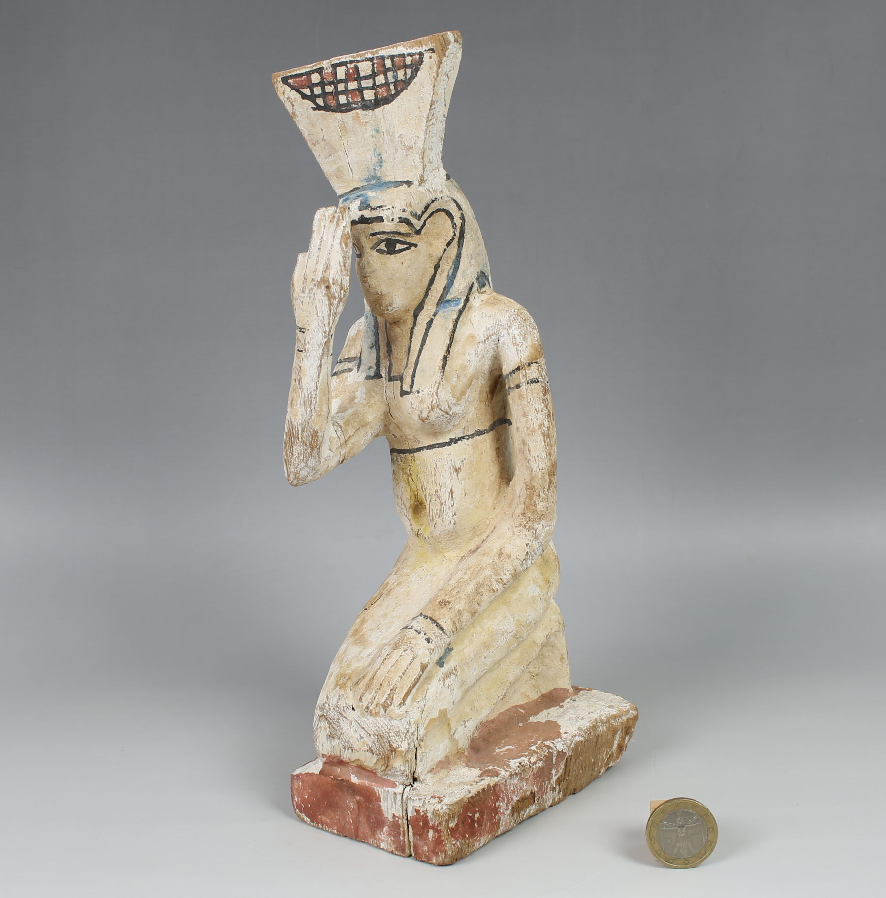Egyptian statuette of mourning Nephthys Egyptian statuette of mourning Nephthys