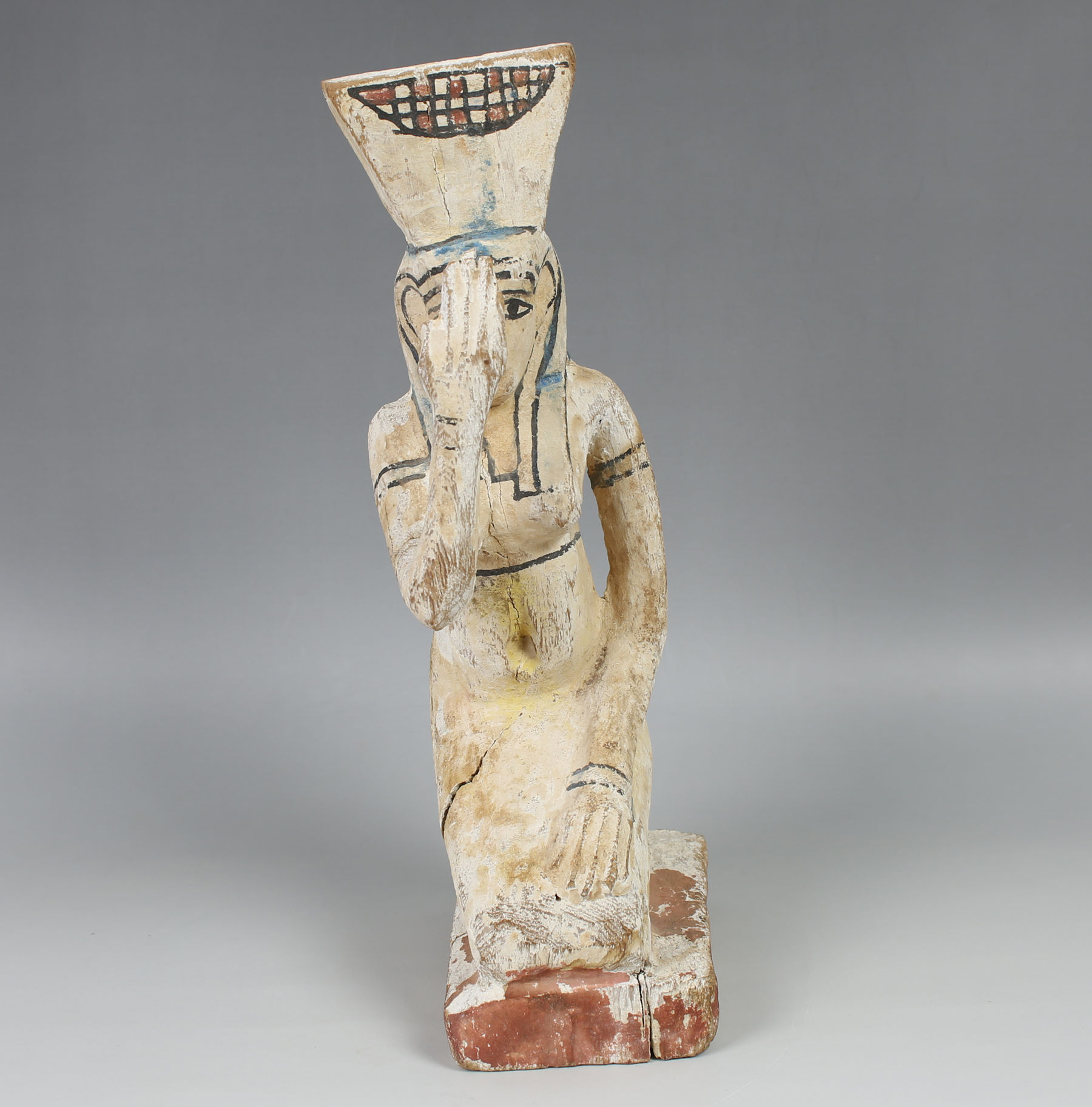 Egyptian statuette of mourning Nephthys Egyptian statuette of mourning Nephthys