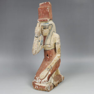Egyptian statuette of mourning Isis