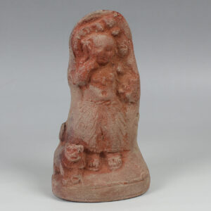 Roman statuette of Harpocrates with a dog