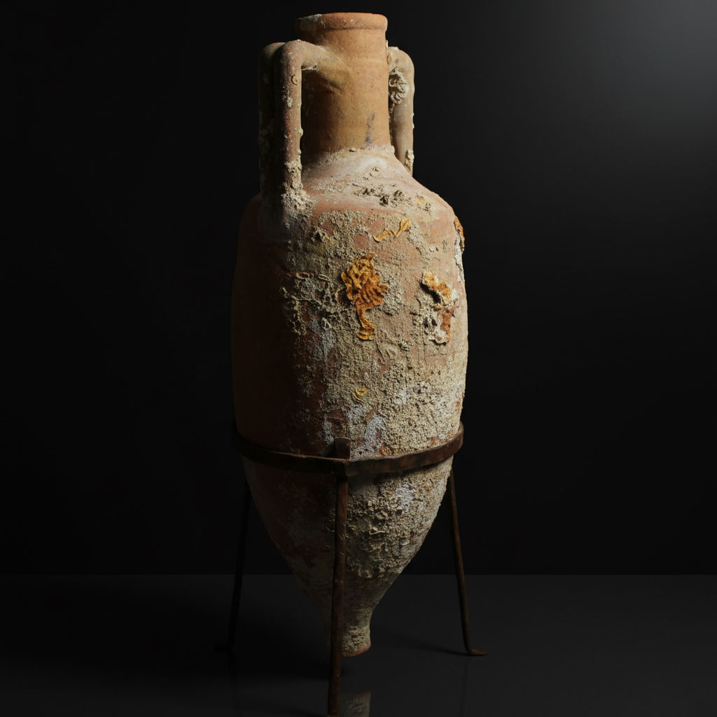 Roman shipwreck amphora, Type Dressel 3 Roman shipwreck amphora, Type Dressel 3