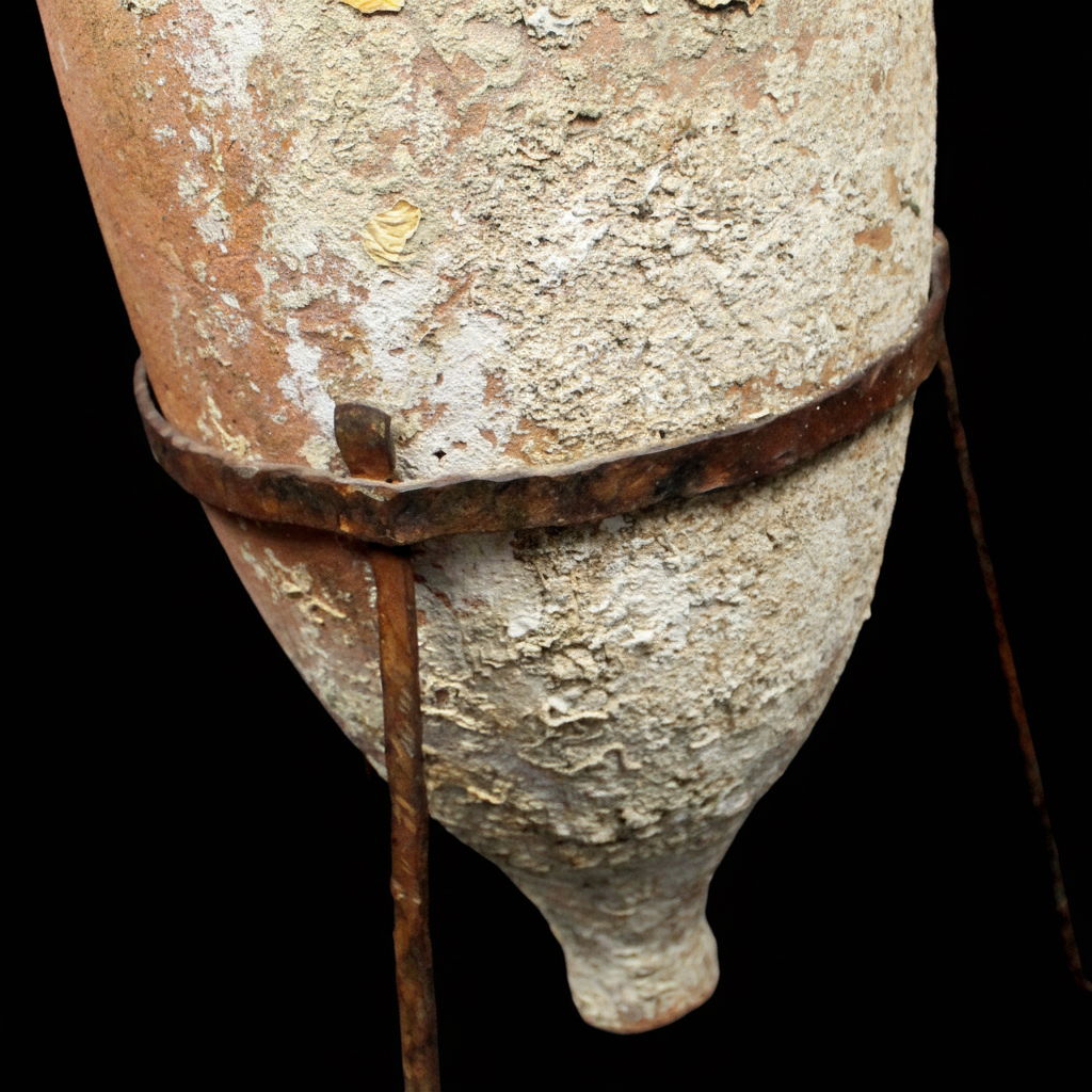 Roman shipwreck amphora, Type Dressel 3 Roman shipwreck amphora, Type Dressel 3