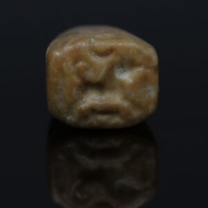 Iron Age stamp seal depiction of Baal-Milkom