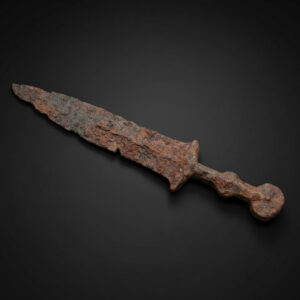 Roman dagger 'Pugio' Type Period I with digital X-ray